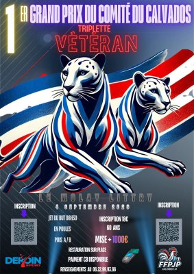 Grand Prix du comité vétérans. Triplette.